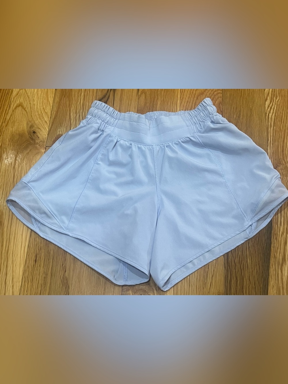 Lululemon Light Blue/purple Women's Athletic Shorts